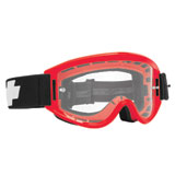 Spy Breakaway Goggle Red Frame/Clear Lens