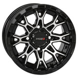 System 3 Off-Road ST-6 Wheel Black/Machined