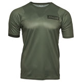 Thor MTB Short-Sleeve Jersey Army Green