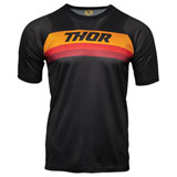 Thor MTB Short-Sleeve Jersey Black/Orange