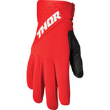 Thor Spectrum Cold Weather Gloves Red/White
