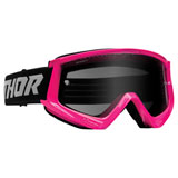 Thor Combat Racer Sand Goggle Flo Pink/Grey