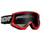 Thor Combat Racer Sand Goggle Red/Grey