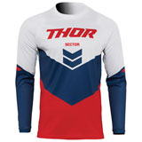 Thor Sector Chev Jersey Red/Navy