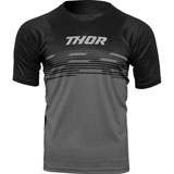 Thor Assist Shiver MTB Short-Sleeve Jersey Black/Grey
