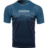 Thor Assist Shiver MTB Short-Sleeve Jersey Teal/Midnight