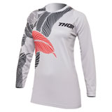 Thor Women's Sector Urth Jersey Light Grey/Fire Coral
