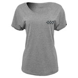 Thor Women's Checkers T-Shirt Heather Grey