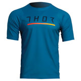 Thor Assist Caliber MTB Short-Sleeve Jersey Teal