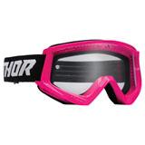 Thor Youth Combat Racer Goggle Flo Pink/Black