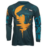 Thor Youth Pulse Counting Sheep Jersey Teal/Tangerine