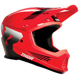 Thor Sector Carve Helmet Red/White