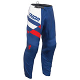Thor Sector Checker Pant Navy/Red
