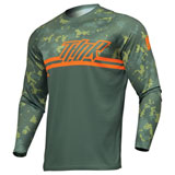 Thor Youth Sector Digi Jersey Green/Camo