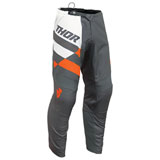Thor Youth Sector Checker Pant Charcoal/Orange