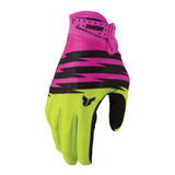 Thor Youth Launchmode Shockie Gloves Acid/Fushsia