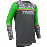 Thor Youth Sportmode Punk'd Jersey Charcoal/Green