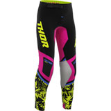 Thor Youth Sportmode Punk'd Pant Black/Fuchsia