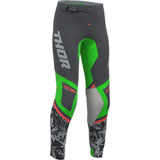 Thor Youth Sportmode Punk'd Pant Charcoal/Green