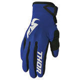 Thor Youth Sector Gloves Navy/White