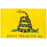 TK Flags 2' x 3' Durable Quad Stitched Flag Don't Tread on Me
