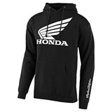 Troy Lee Honda Wing Hooded Sweatshirt Black