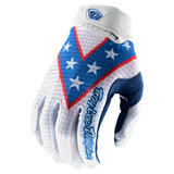 Troy Lee Air Evil Knievel LE Gloves White
