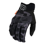 Troy Lee Scout Gambit Gloves Camo Grey