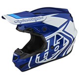 Troy Lee Youth GP Overload Helmet Blue/White