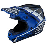 Troy Lee SE4 Warped MIPS Helmet Blue