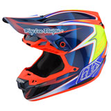 Troy Lee SE5 Lines Carbon MIPS Helmet Blue