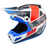 Troy Lee SE5 Team Composite MIPS Helmet Orange/Blue