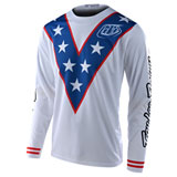 Troy Lee GP Evil Knievel LE Jersey White