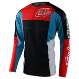 Troy Lee SE Pro Quattro Jersey Navy/Red