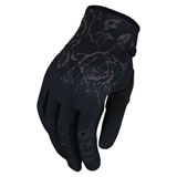 Troy Lee Women's GP Floral Gloves Black