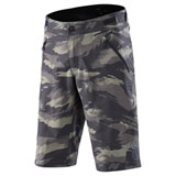 Troy Lee Skyline MTB Shorts with Liner Brushed Camo Military