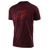 Troy Lee Logo T-Shirt Sangria