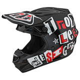 Troy Lee Youth GP Anarchy Helmet Black