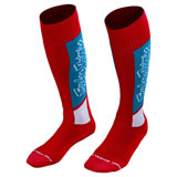 Troy Lee Youth GP MX Thick Socks Vox Red