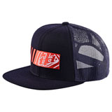 Troy Lee 9Fifty Icon Snapback Hat Navy