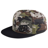Troy Lee 9Fifty Slice Camo Snapback Hat Army Green/Black