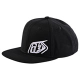 Troy Lee 9Fifty Slice Snapback Hat Black/White