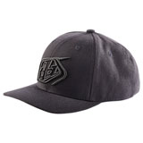Troy Lee 9Forty Crop Snapback Hat Grey/Charcoal