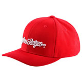 Troy Lee 9Forty Signature Snapback Hat Red/White