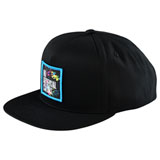 Troy Lee No Artificial Colors Snapback Hat Black