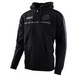 Troy Lee Lines Zip-Up Hooded Sweatshirt Black