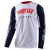 Troy Lee GP Pro Boltz Jersey White/Navy