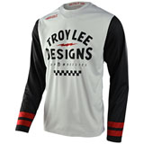 Troy Lee Scout GP Ride On Jersey Charcoal/Vintage White