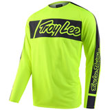 Troy Lee SE Pro Air Vox Jersey Flo Yellow