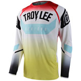 Troy Lee SE Ultra Arc Jersey Acid Yellow/Red